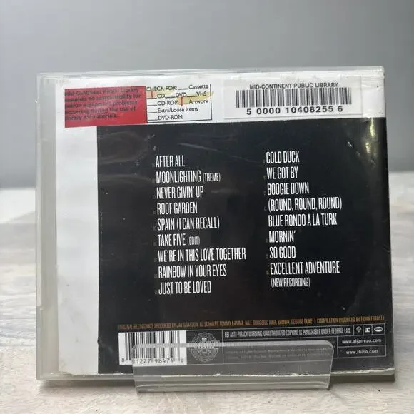 Al Jarreau – The Very Best Of: An Excellent Adventure (CD, 1994 Warner Bros.) Ja - Picture 2 of 5